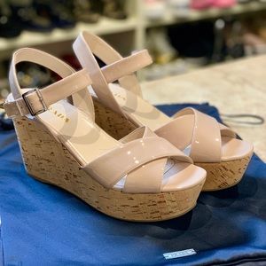 PRADA Patent Leather Sandal